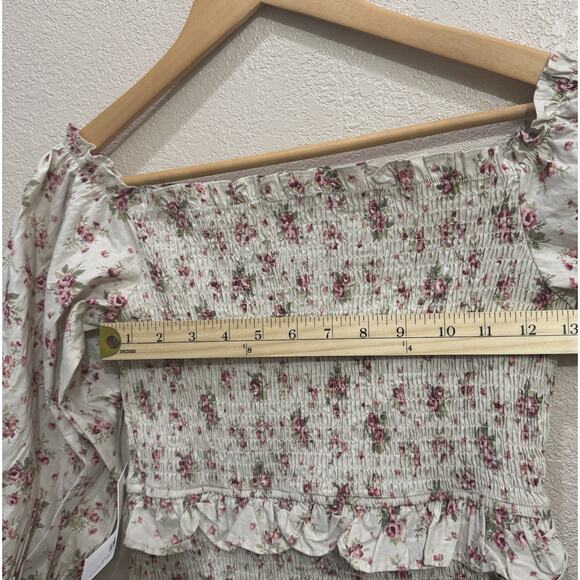 Floral Off-Shoulder Midi Dress - Picture 4 of 6